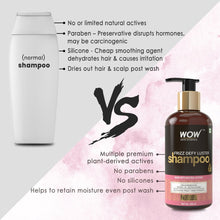 Load image into Gallery viewer, WOW Skin Science Frizz Defy Luster No Parabens, Sulphate & Silicone Shampoo - 300 ml