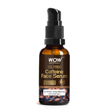 Load image into Gallery viewer, WOW Skin Science Caffeine Face Serum - Quick Absorbing - OIL FREE - Anti-Aging, Anti-Wrinkles &amp; Acne; Refresh, Revive &amp; Restore Skin - No Parabens, Silicones, Mineral Oil - 30 ml
