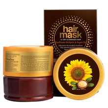 Load image into Gallery viewer, WOW Skin Science Sunflower Biolipids &amp; Argan Oil Hair Mask for Dry &amp; Damaged Hair - 200 ml
