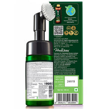 Load image into Gallery viewer, WOW Skin Science Green Tea Foaming Face Wash with Built-In Face Brush - With Green Tea &amp; Aloe Vera Extract - For Purifying Skin, Improving Radiance - No Parabens, Sulphate, Silicones &amp; Color - 100 ml
