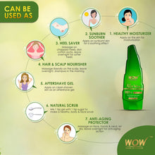 Load image into Gallery viewer, WOW Skin Science Aloe Vera Multipurpose Beauty Gel for Skin and Hair - 130 ml + 20 ml
