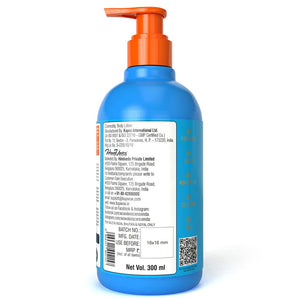 WOW Skin Science Kids Plush & Plump Body Lotion - Sweet Orange - SPF 15 - No Parabens, Mineral Oil, Silicones & Color - 300 ml