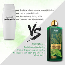 Load image into Gallery viewer, WOW Skin Science Tea Tree &amp; Mint Foaming Body Wash - No Parabens, Sulphate, Silicones &amp; Color - 250 ml
