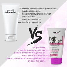 Load image into Gallery viewer, WOW Skin Science Hair Vanish For Women - No Parabens &amp; Mineral Oil - 100 ml
