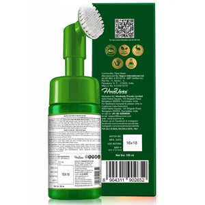 WOW Skin Science Aloe Vera Foaming Face Wash With Built-In Face Brush For Deep Cleansing - No Parabens, Sulphate, Silicones & Color - 100 ml