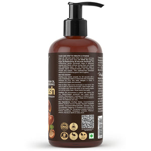 WOW Skin Science Argan Oil Replenishing Handwash - 20 Seconds  - No Sulphate, Parabens, Silicones, Color & Triclosan - 500 ml