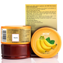 Load image into Gallery viewer, WOW Skin Science Banana Pulp Body Butter - No Parabens, Silicones, Mineral Oil &amp; Color - 200 ml
