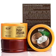 Load image into Gallery viewer, WOW Skin Science Coconut Milk Hair Mask with Coconut Milk - 200 ml
