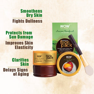 WOW Skin Science - Amazon Rainforest Collection - Mineral Face Pack with Rainforest White Clay and Burti Oil - 200 ml