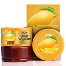 Load image into Gallery viewer, WOW Skin Science Mango Body Butter - No Parabens, Silicones, Mineral Oil &amp; Color - 200 ml
