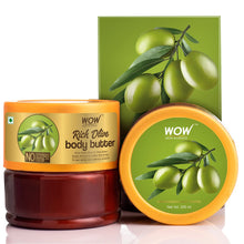 Load image into Gallery viewer, WOW Skin Science Rich Olive Body Butter - No Parabens, Silicones, Mineral Oil &amp; Color - 200 ml
