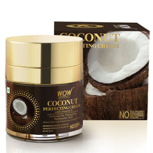 Load image into Gallery viewer, WOW Skin Science Coconut Perfecting Cream with Vitamin E for Hydration &amp; Even Complexion - For All Skin Types - No Sulphate, Parabens, Silicones &amp; Color - 50 ml
